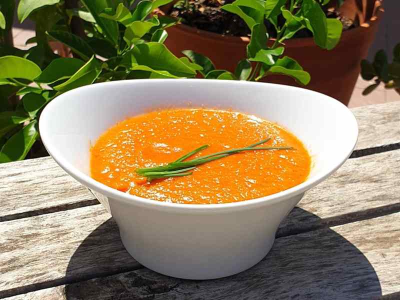 Grilled Veggies Gazpacho